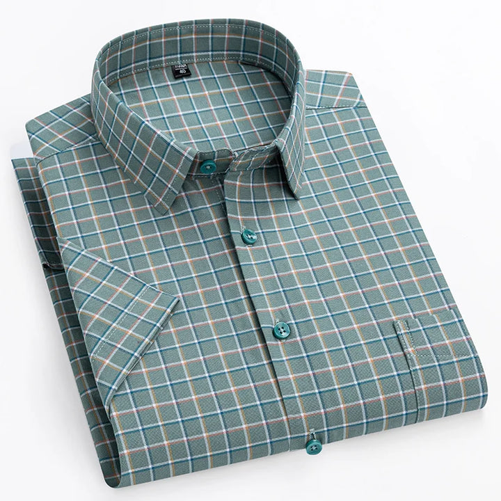 Ellis | Short-Sleeved Cotton Shirt