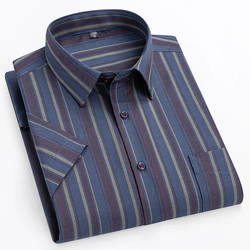 Ellis | Short-Sleeved Cotton Shirt