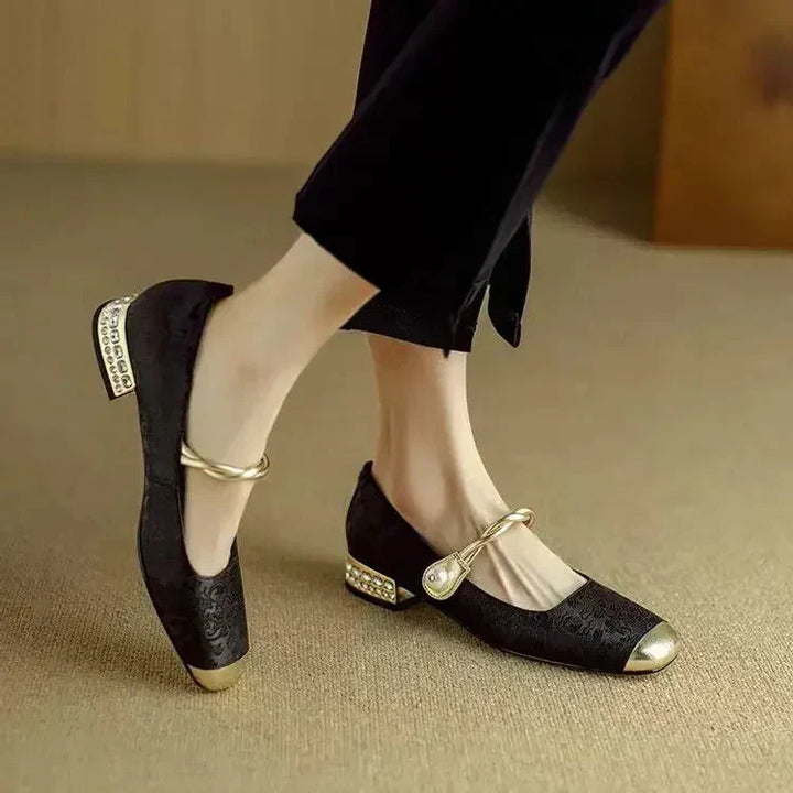 Livia | Leather Mary Janes
