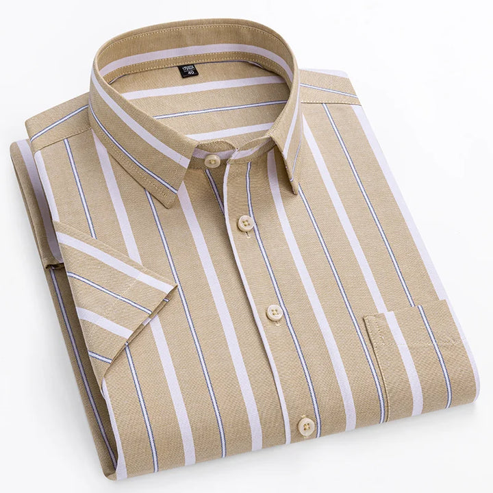 Ellis | Short-Sleeved Cotton Shirt