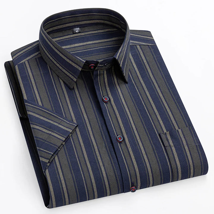 Ellis | Short-Sleeved Cotton Shirt