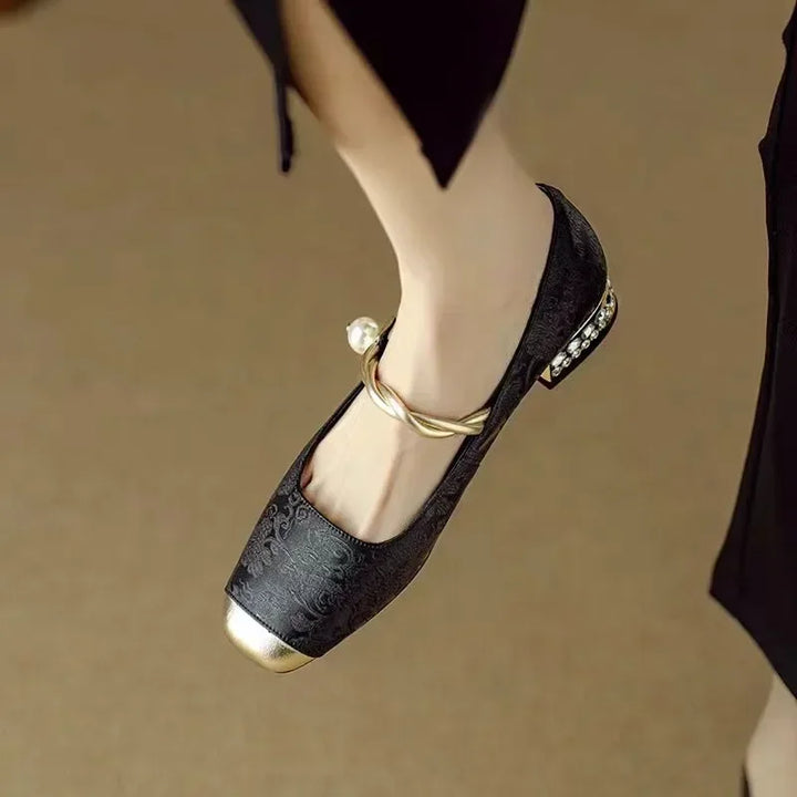 Livia | Leather Mary Janes