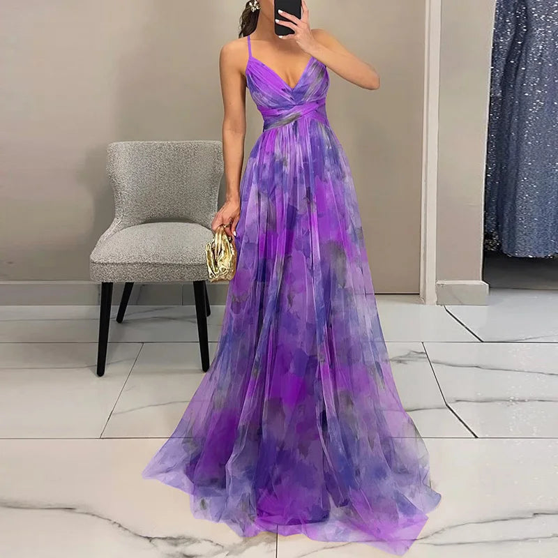 Saffron | Floral Maxi Dress
