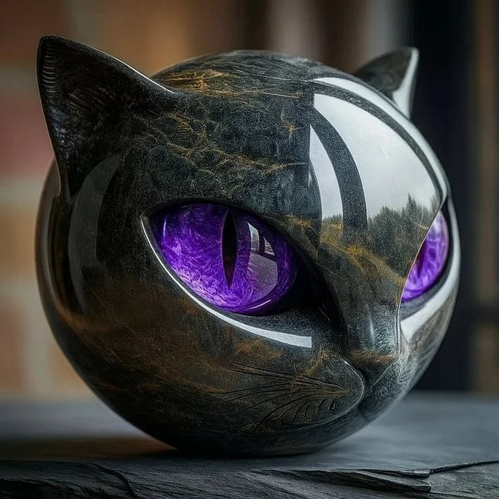 Zyn | Black Cat Sculpture
