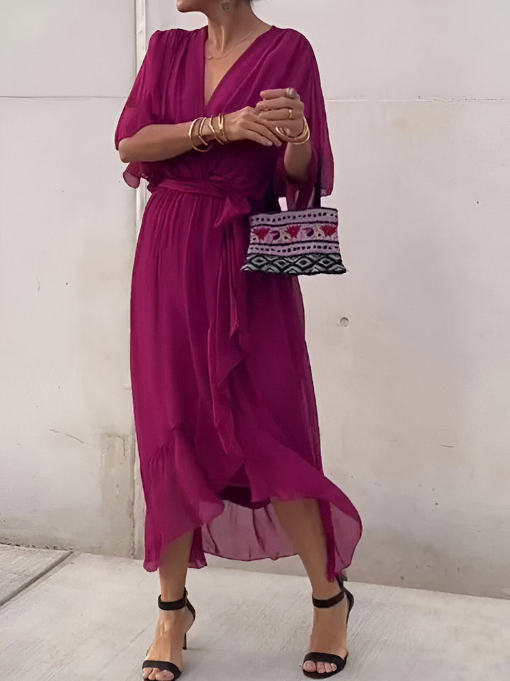 Mireille | V-Neck Dress