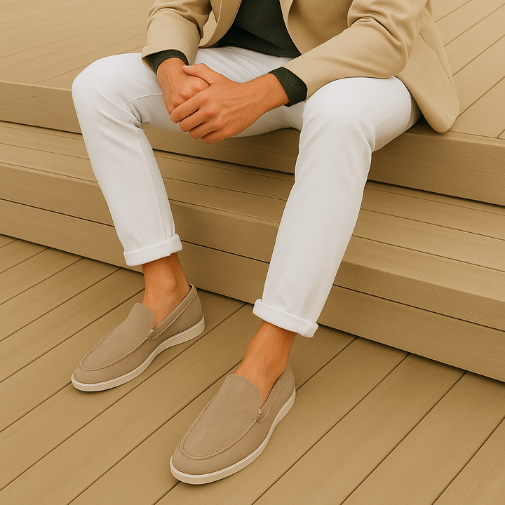 Xander | Suede Loafers