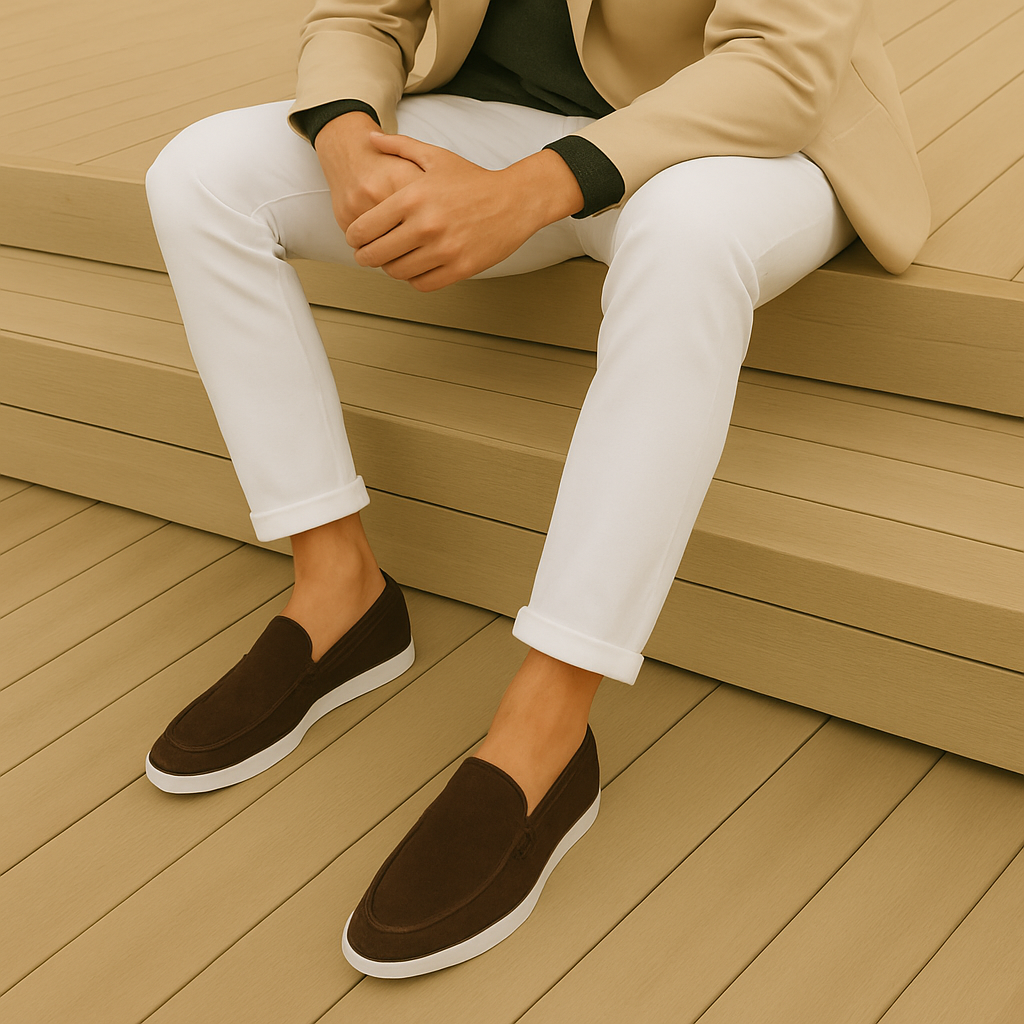 Xander | Suede Loafers