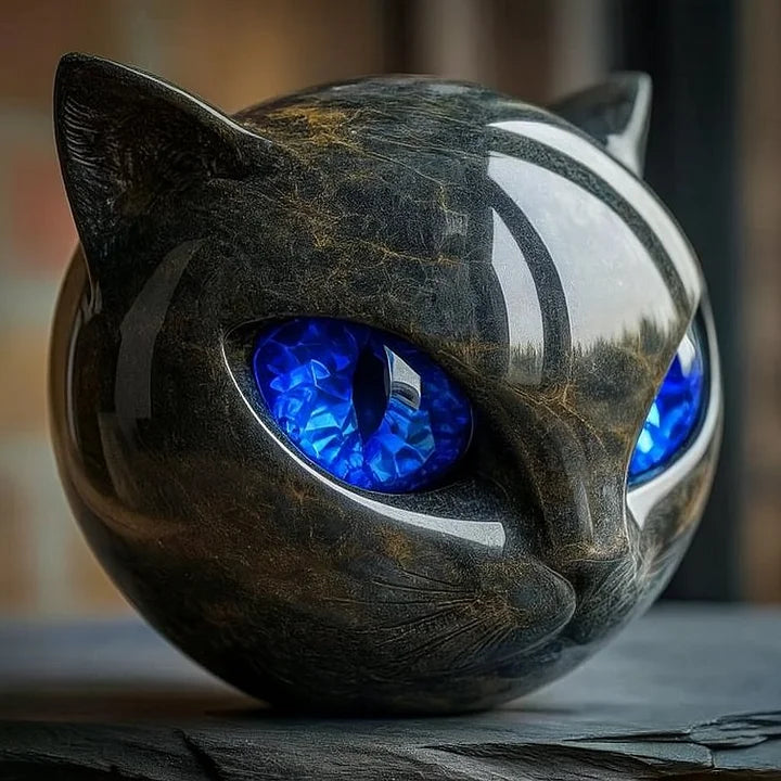 Zyn | Black Cat Sculpture