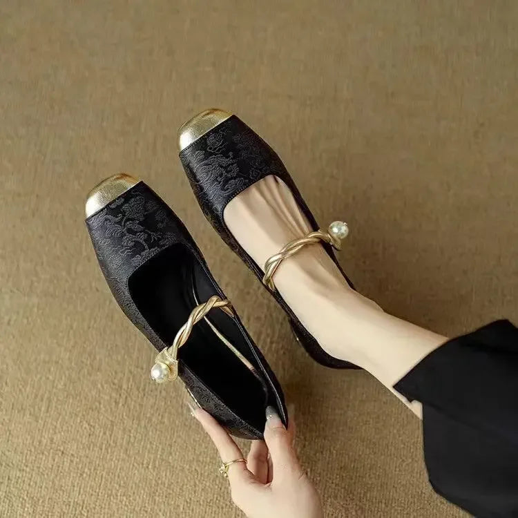Livia | Leather Mary Janes