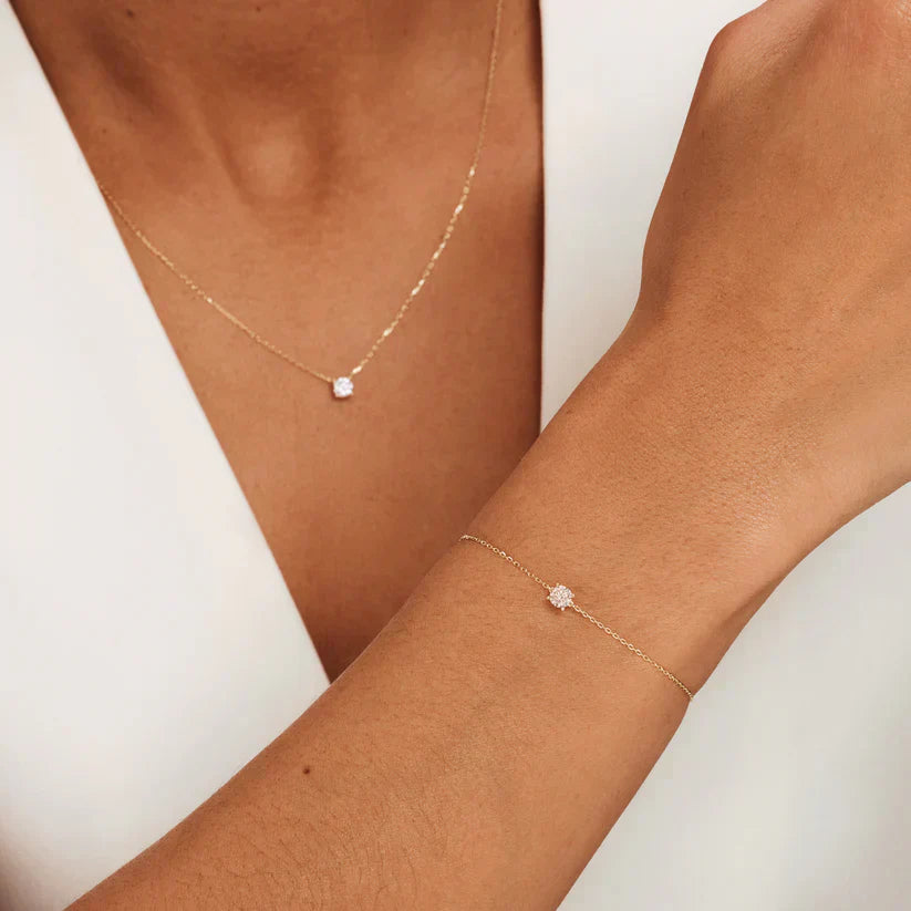 Viola | 14K Gold Necklace