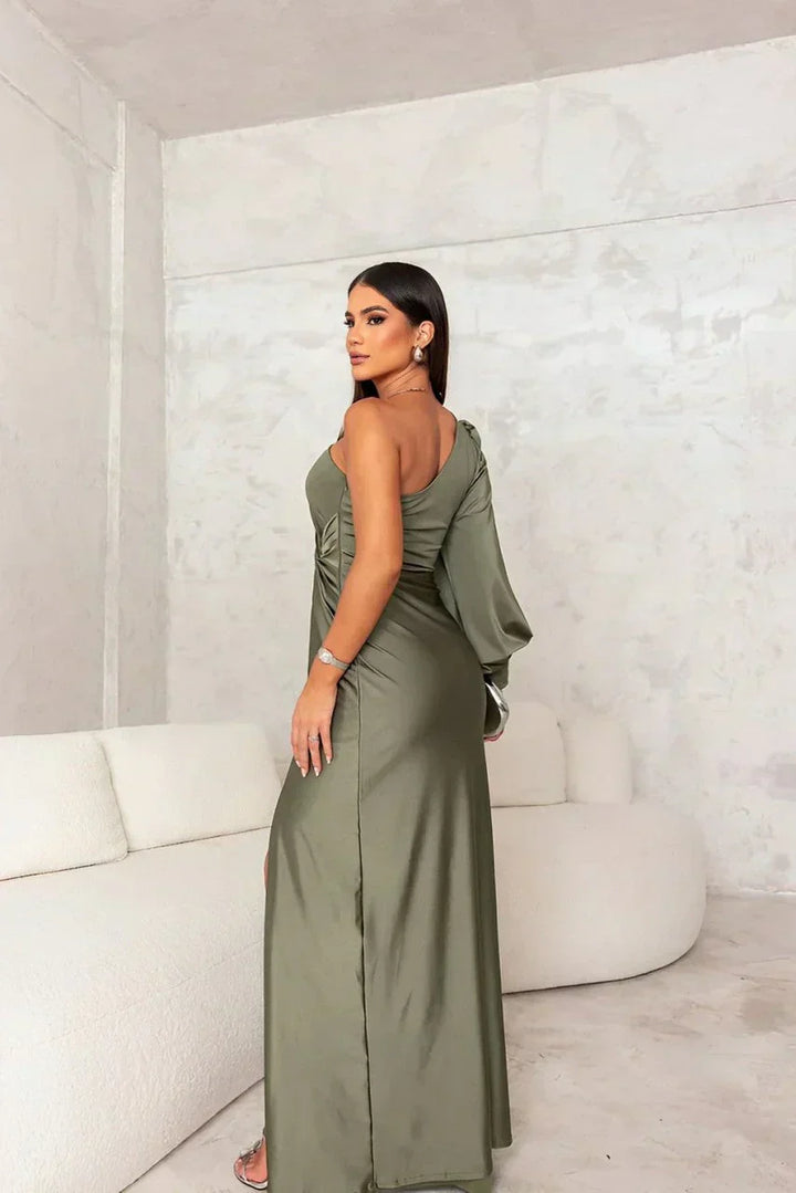 Layla | One-Shoulder Maxi Dress