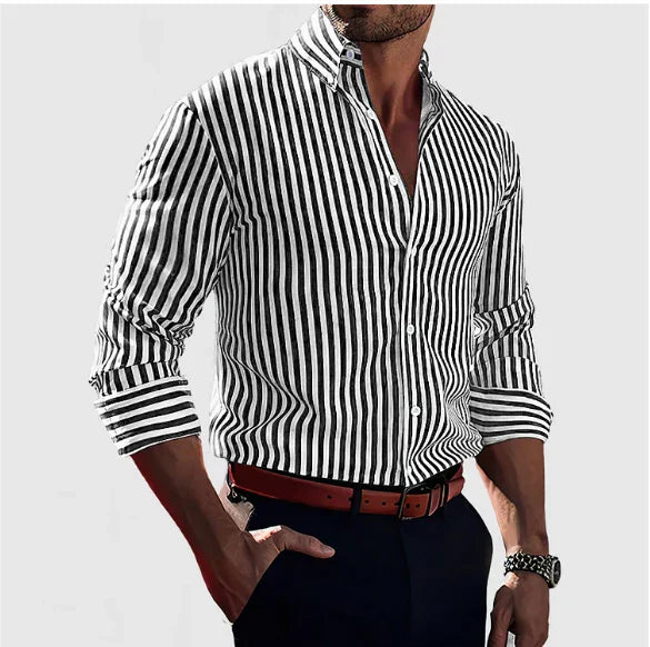 Julian | Striped Shirt