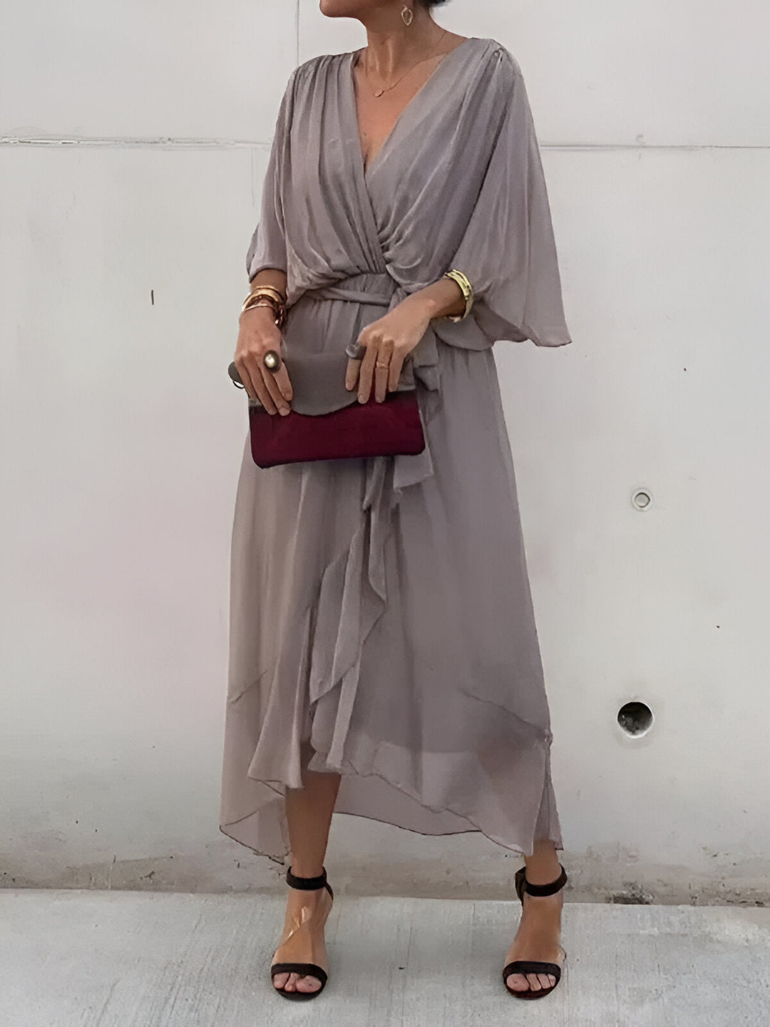 Mireille | V-Neck Dress