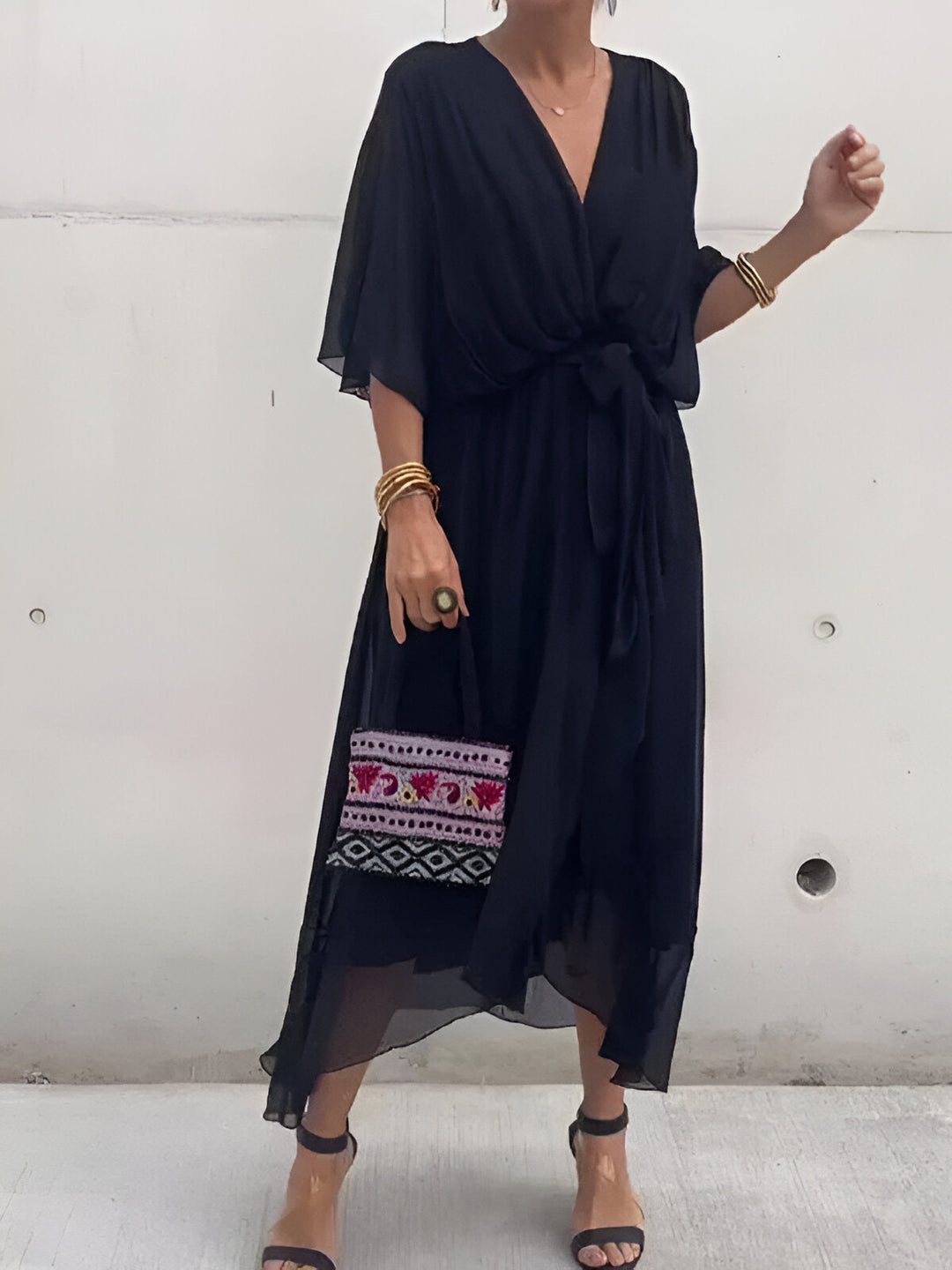 Mireille | V-Neck Dress