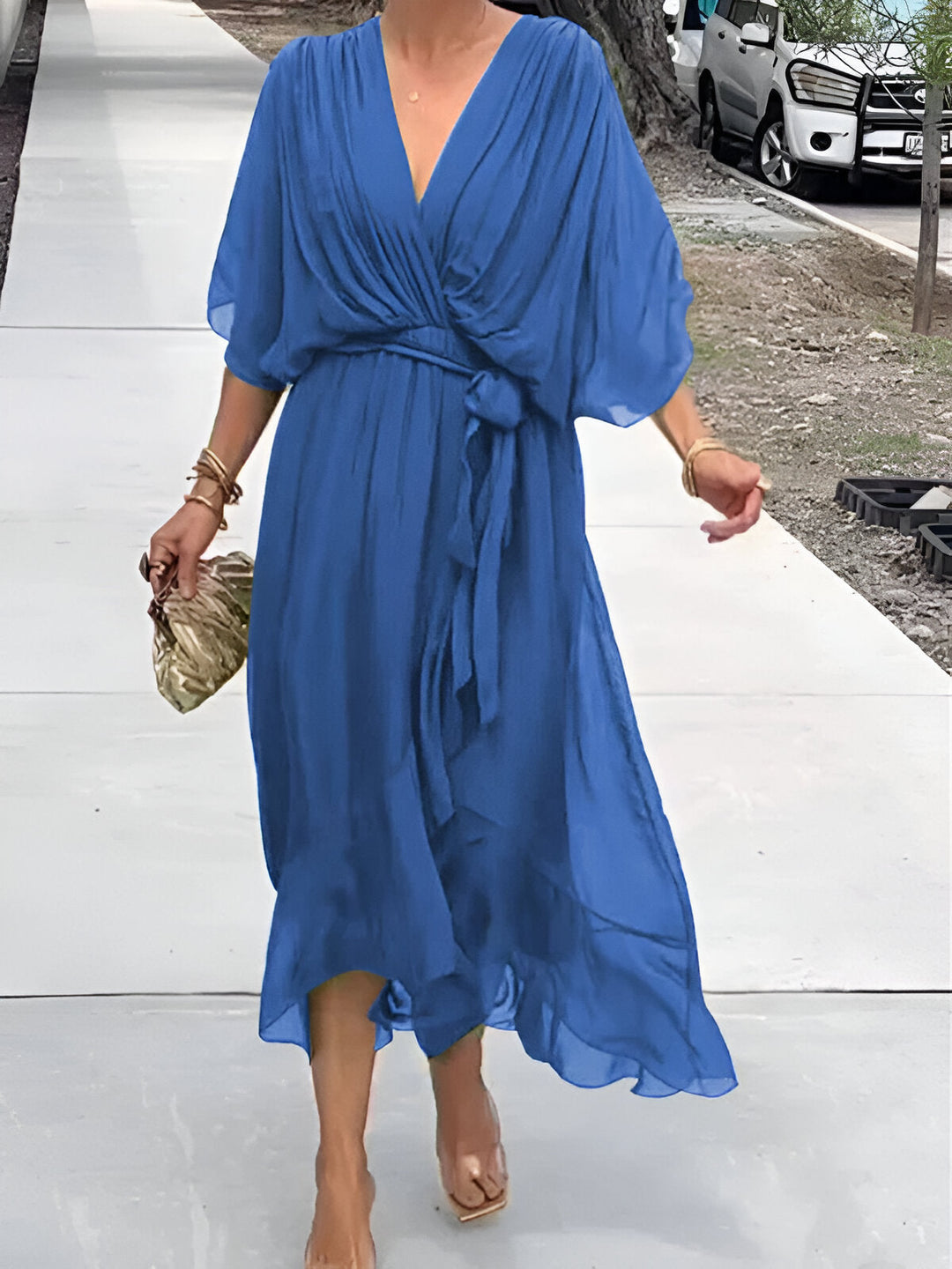 Mireille | V-Neck Dress