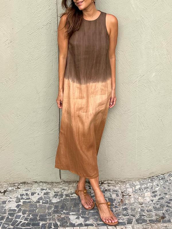 Olivia | Long Gradient Dress