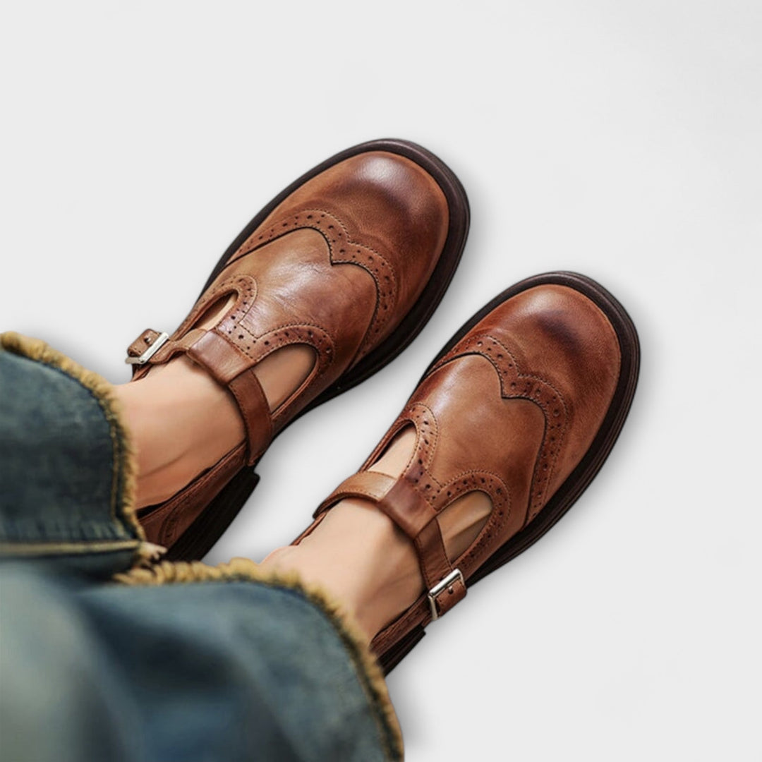 Hazel | Women’s T-Strap Flats