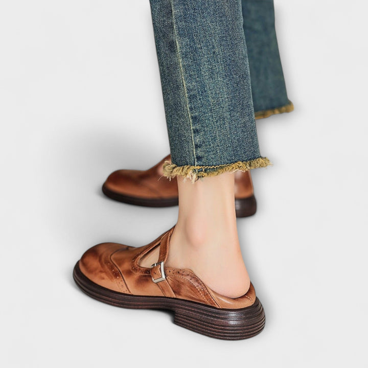 Hazel | Women’s T-Strap Flats