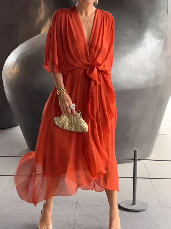 Mireille | V-Neck Dress