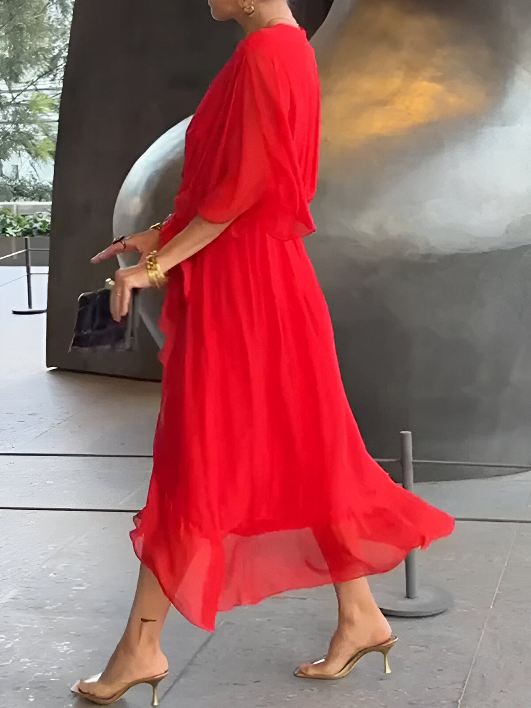 Mireille | V-Neck Dress